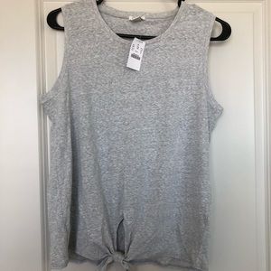 J.Crew tie front tank
